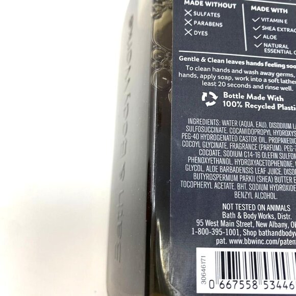 Bath & Body Works Sweet Whiskey Gentle & Clean Foaming Hand Soap 8.75 Fl  Oz - Picture 5 of 5